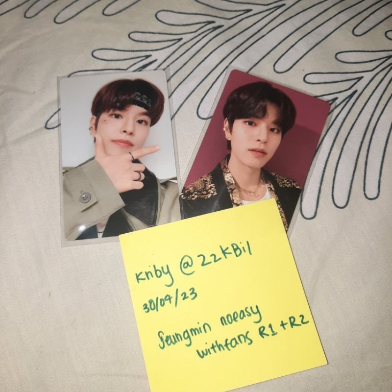 Withfans Noeasy Seungmin