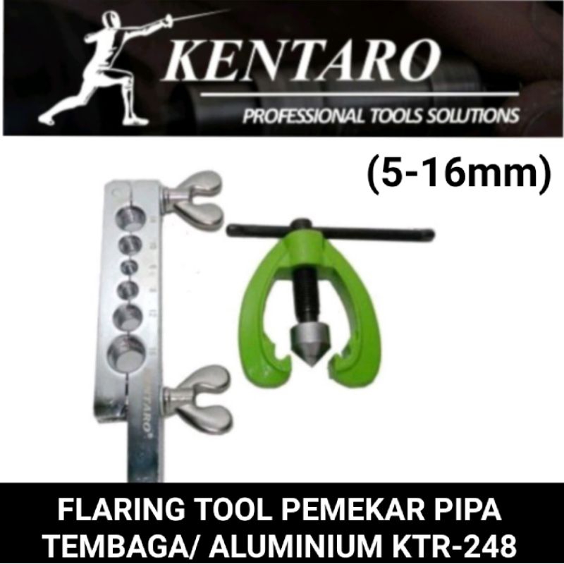 FLARING TOOL /ALAT PEMEKAR PIPA AC KTR-248 (5-16mm) KENTARO.