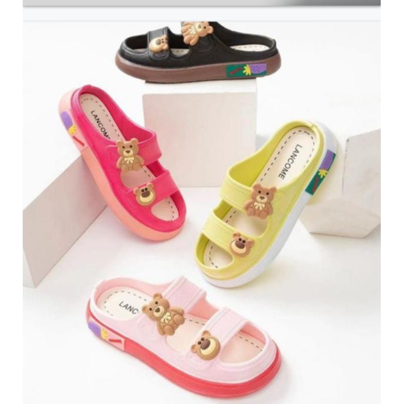 Sandal Jelly Anak Strap Bear LANCOME 029S