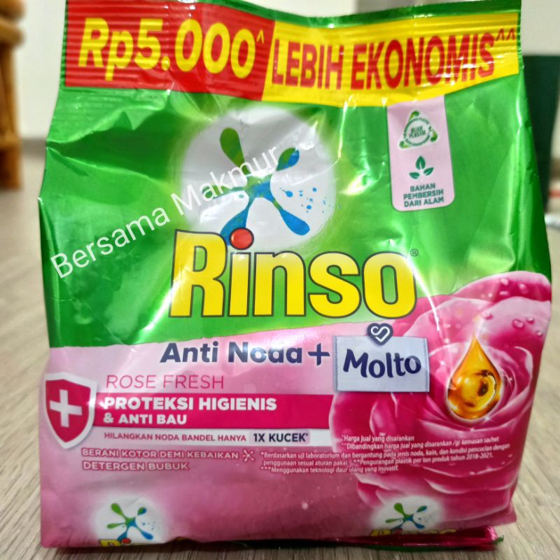 Rinso bubuk 5000 ekonomis