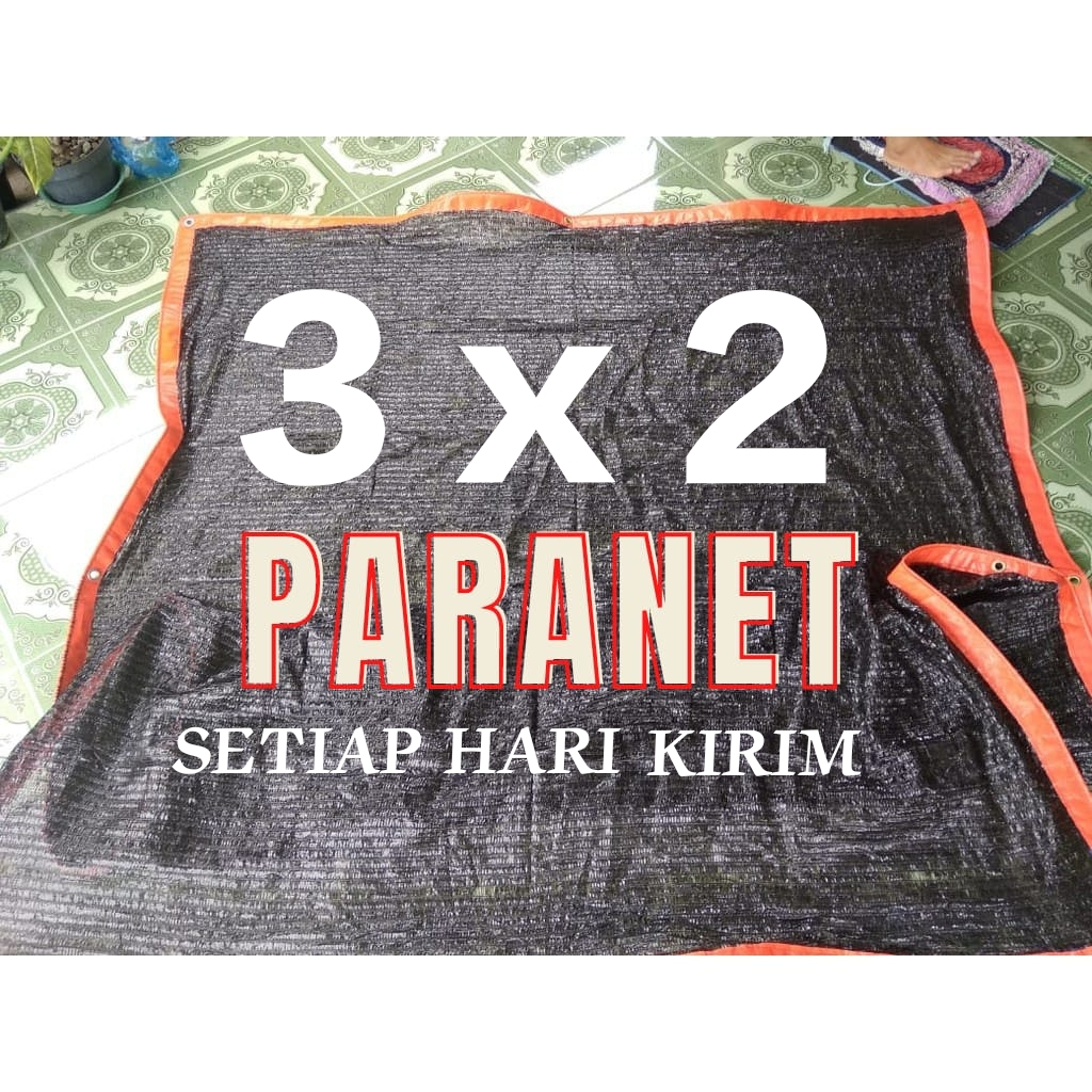 [ GROSIR ] PARANET 90% 3m x 2m SIAP PAKAI