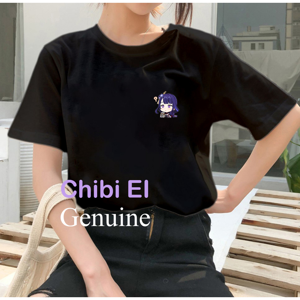 Kaos genshin impact / Kaos sticker genshin impact / Kaos genshin