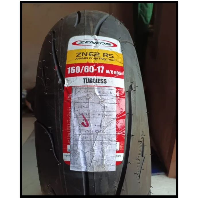 Ban Luar 160 60 x 17 ZN62 TL Zeneos  - 160 60 17 Tubless - ZN 62 series