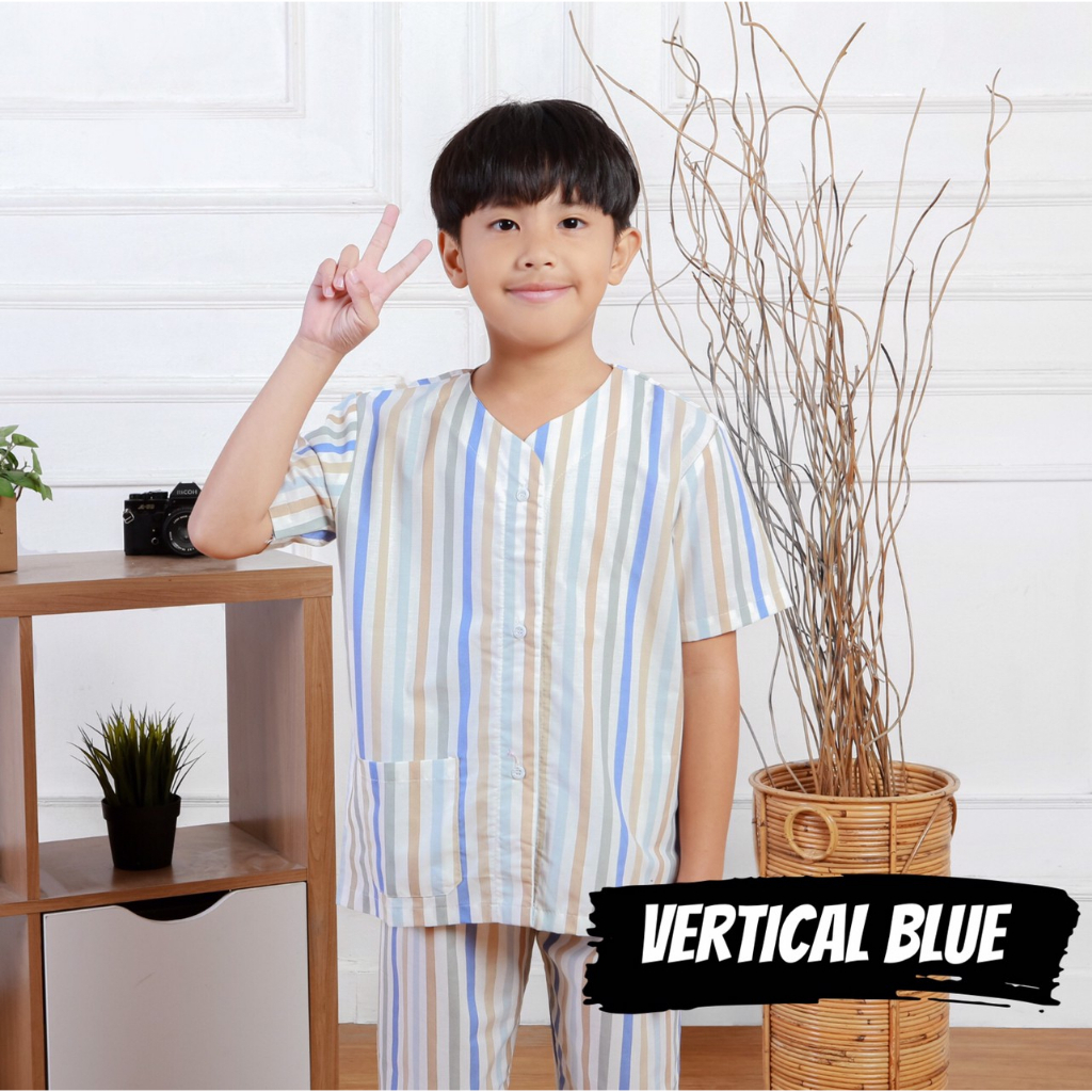 PIYAMA REMAJA ANAK LAKI LAKI KATUN / BAJU TIDUR ANAK BOY SMP 10 11 12 13 14 15 TAHUN /  BAJU RUMAH ANAK SIZE ANAK COWO BESAR / SIZE XL