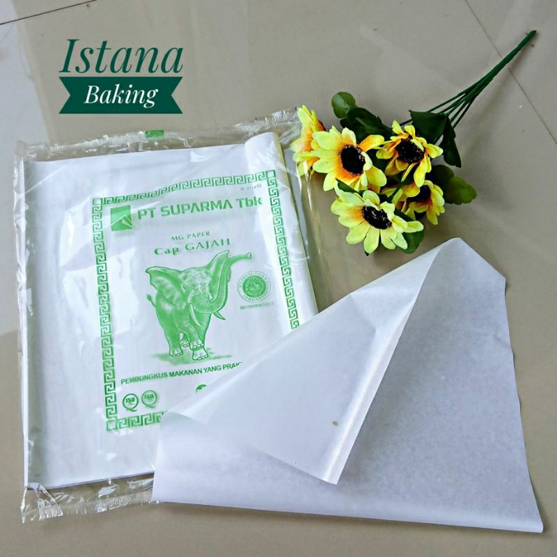 Kertas Bungkus Makanan Laminasi Praktis Keras Nasi Putih