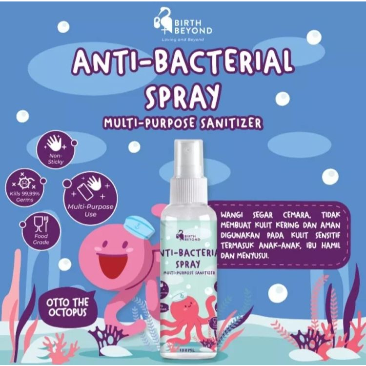 Birth Beyond Anti bacterial Spray 100ml