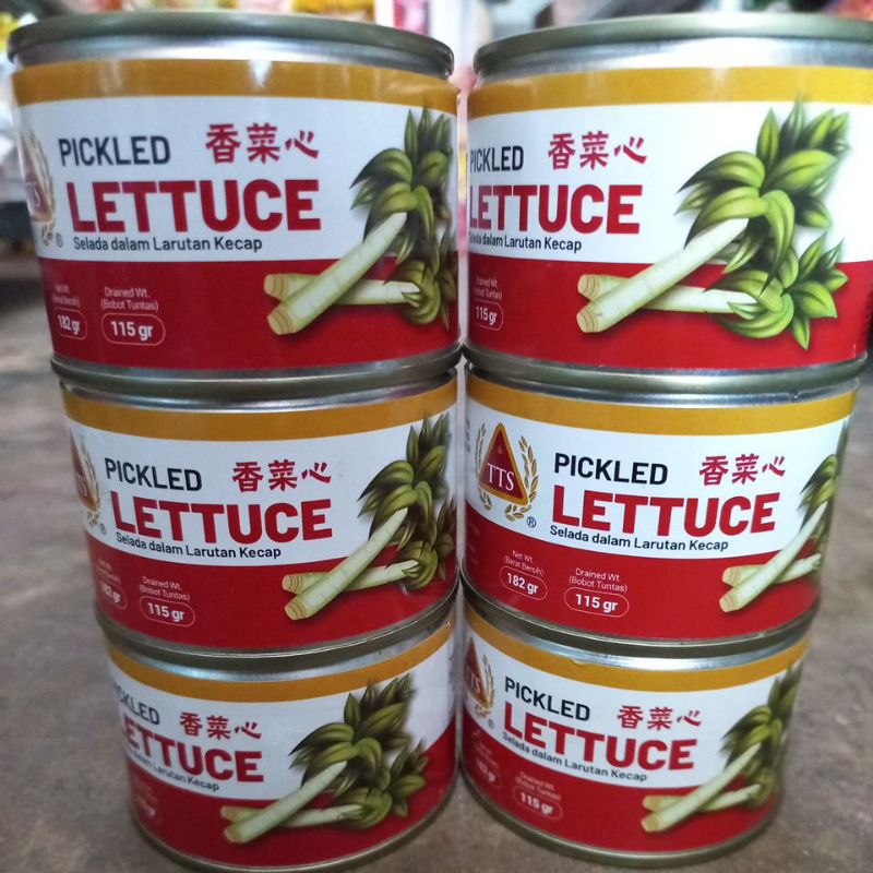

Pickled lettuce 170gr murah (acar selada)