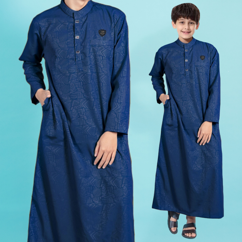 AL-HABIB/gamis anak premium/jubah anak laki laki new motif/bahan kain adem