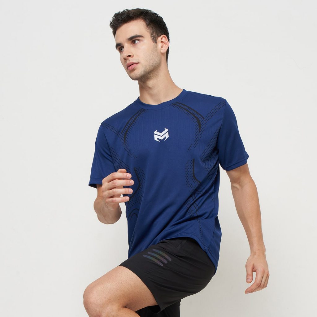 New - Kaos Olahraga Pria Jersey Running Olahraga Baju Training MN12