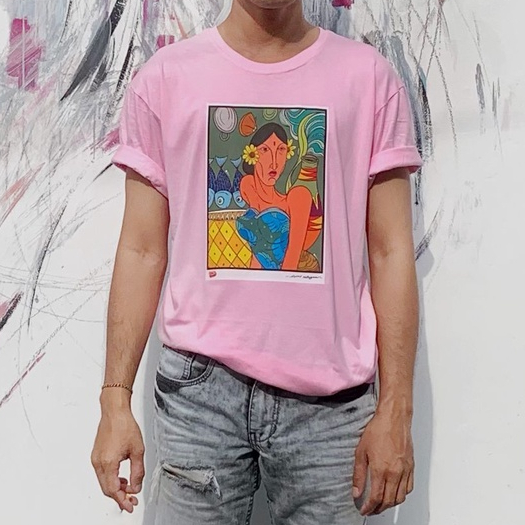 Lite Tees Istri Nelayan, bamboo cotton Voice of Jogja