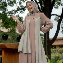 Long Tunik Lavenya I Luna Hijab Official I Luna Hijab Is Our Crown I Fashion Muslim