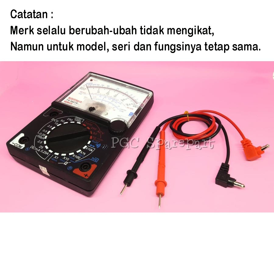 Sanwai Samwa Sunma Analog Multitester YX-360TR elb / YX360TR / YX-360TR E-L-B Multimeter Manual Avom