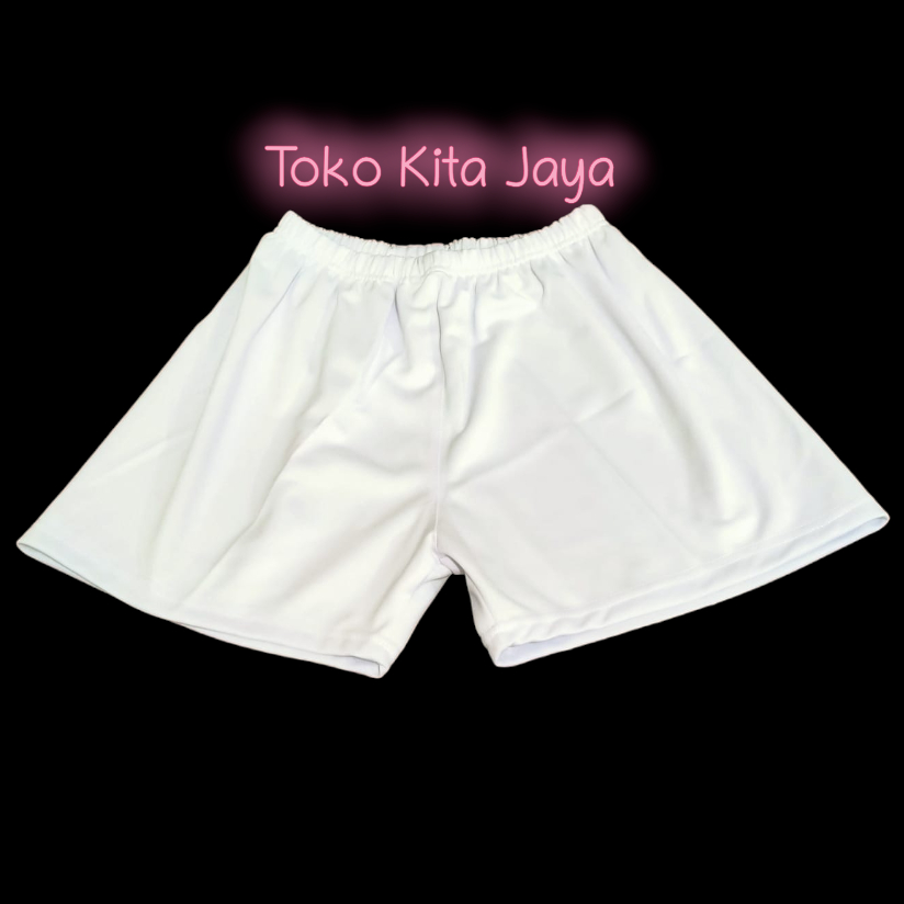 Celana Pendek Putih - Celana Warna Putih - Celana Basic - Celana Putih