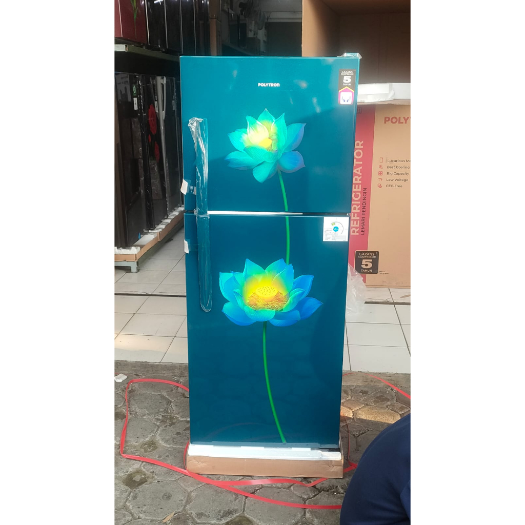 KULKAS POLYTRON 2 PINTU POLYTRON PRB217 R/B  LEMARI ES PRB 217 PRB219 / NEW PRB 200R / PRB 200Y / PRB200 / PRB-200