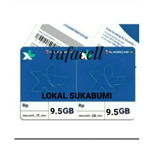 VOUCHER XL XTRA COMBO 9.5GB KHUSUS SUKABUMI