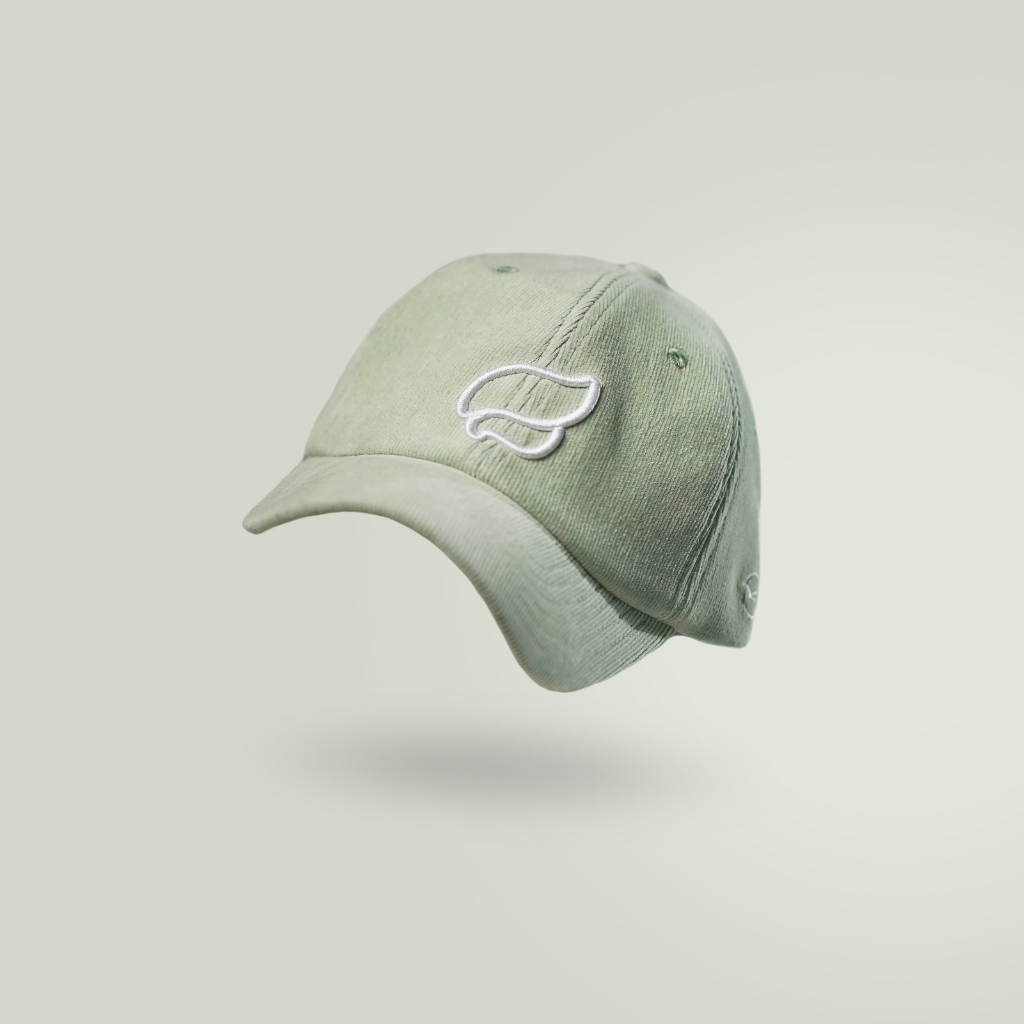 "Feeling Corduroy - Mint" - Polo Caps Feels.Co - Topi