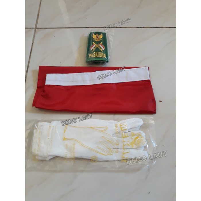 Set Paket Perlengkapan Paskibra Perlengkapan Upacara Paskibra