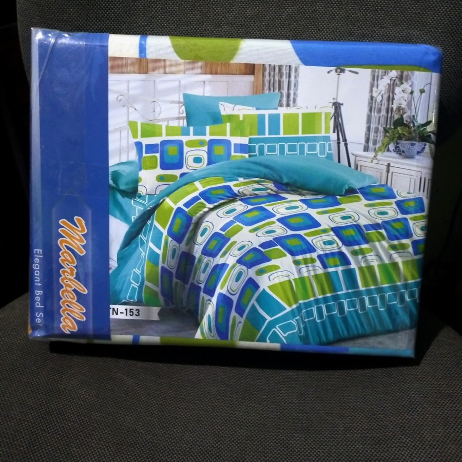 OBRAL! Sprei Marbella 100x200 + Sarung Bantal + Sarung Guling RANDOM