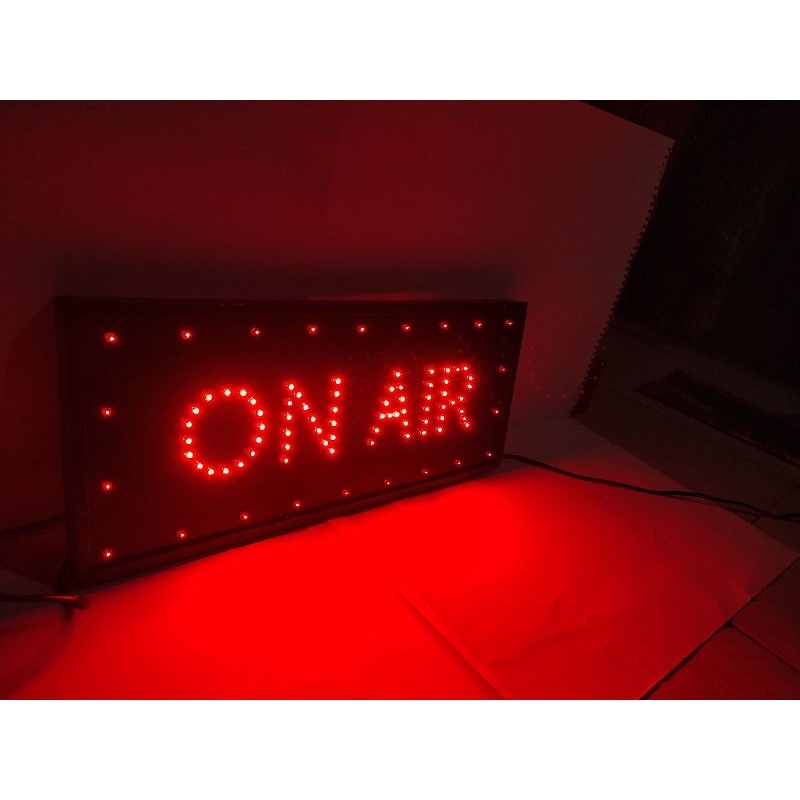 LAMPU TULISAN ON AIR led sign