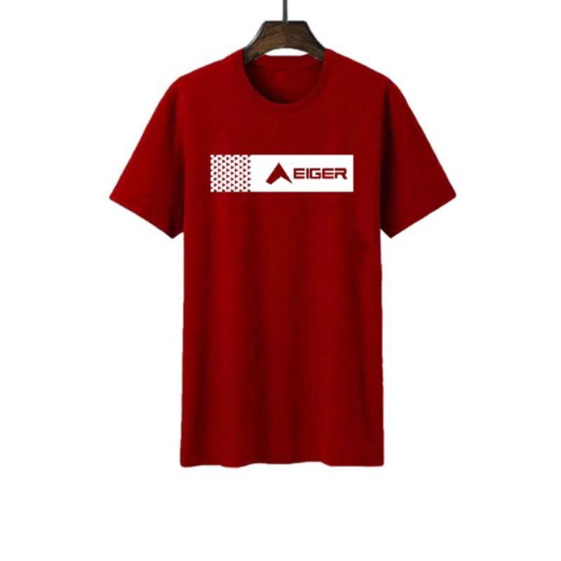 KAOS PRIA VARIASI MERAH EIGER