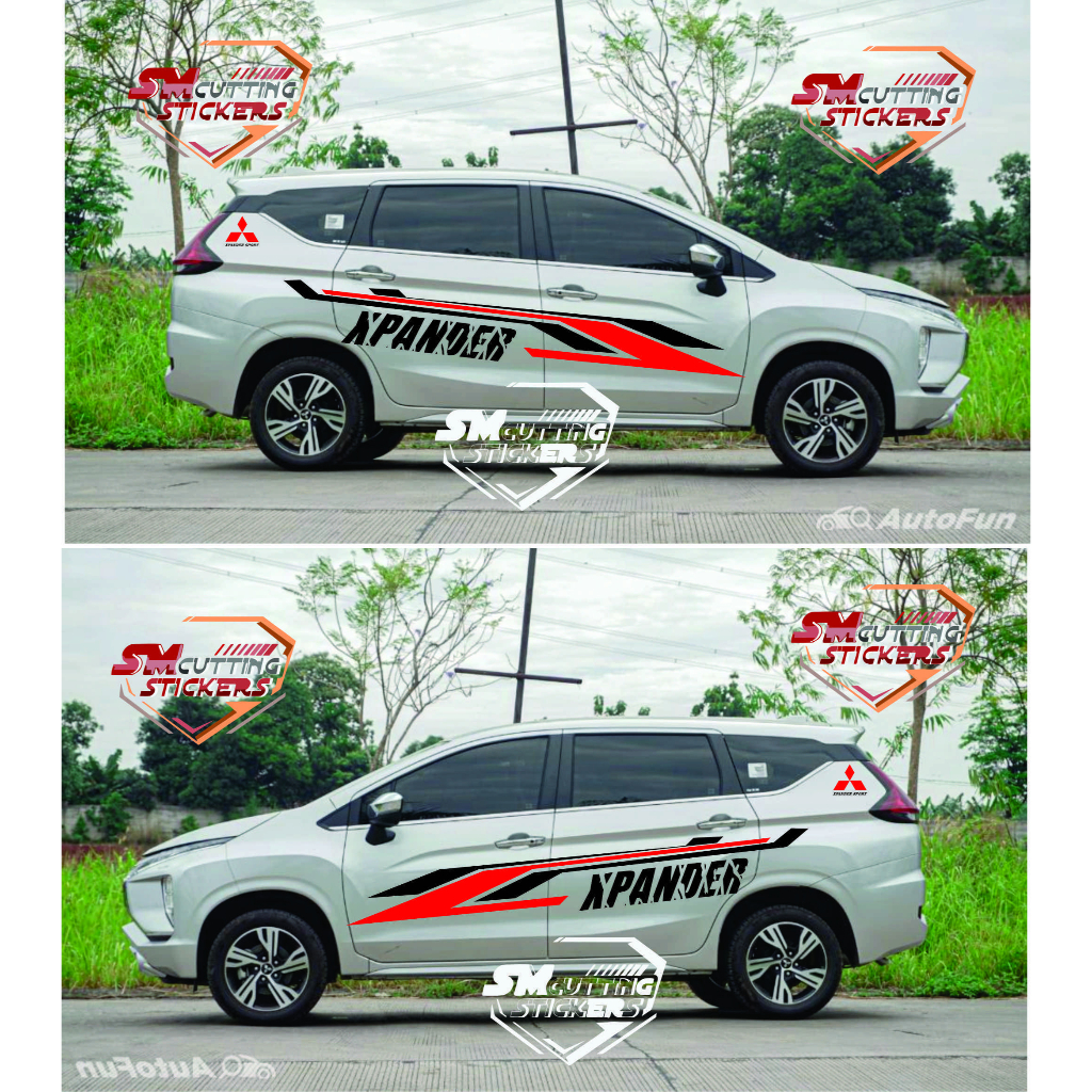 STIKER MOBIL XPANDER TERBARU CUTTING STICKER MOBIL TERBARU CUSTOM LIST