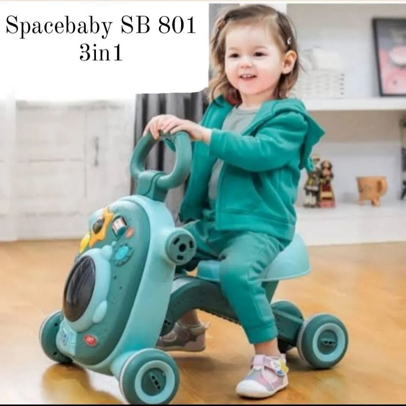 Spacebaby 3in1 Push Walker SB 801