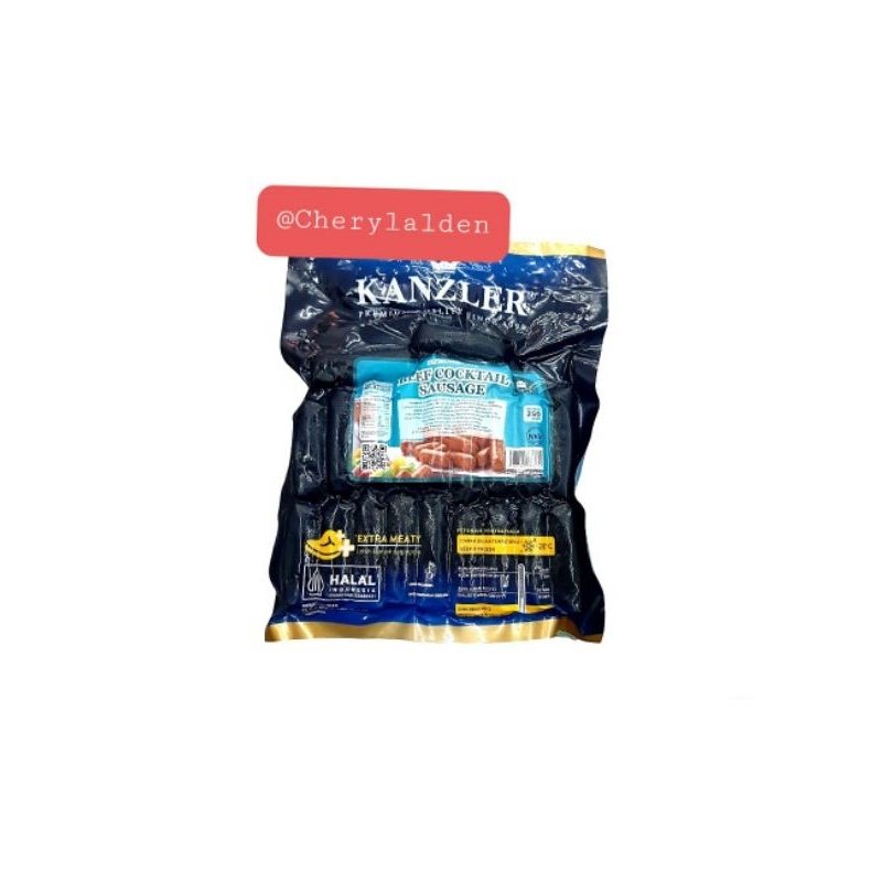 

❤️Chery❤️ Kanzler Beef cocktail sosis sapi 250g