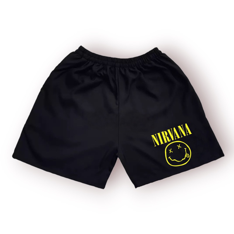 JEFFORD Boxer Pria Sablon DTF 02 | Boxer Pria Wanita | Boxer Pantai | Celana Boxer | Celana Dalam-NIRVANA