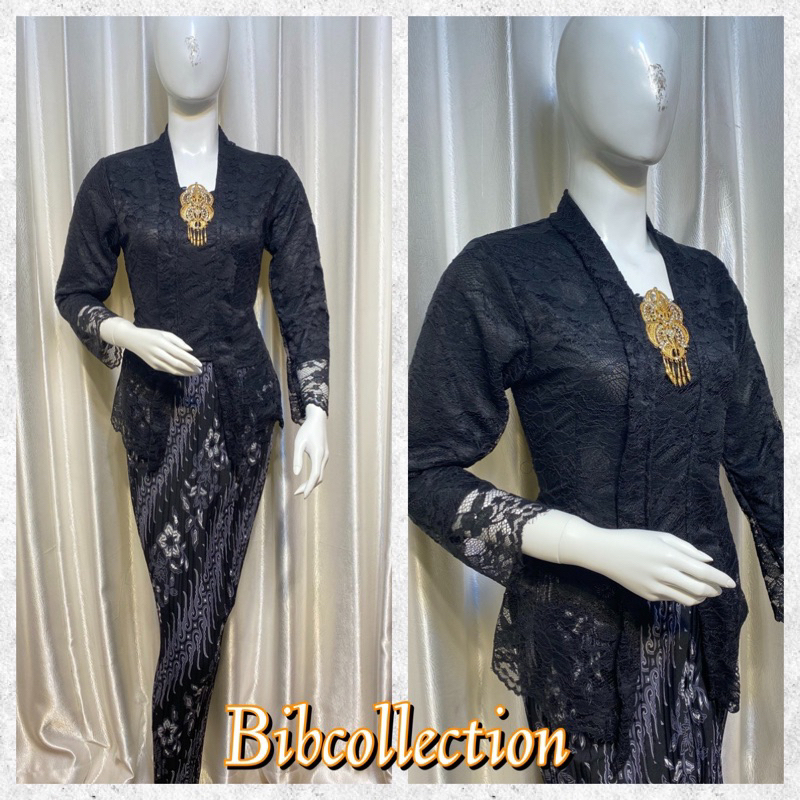 KEBAYA MODERN kutubaru burkat pendek panjang 60 cm