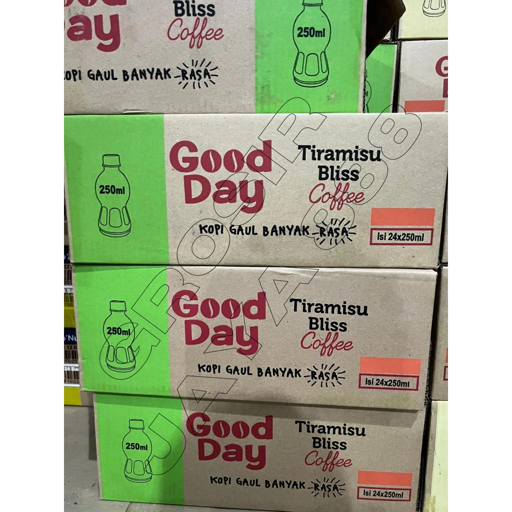 

KOPI GOOD DAY BOTOL AVOCADO DELIGHT, FUNTASTIC MOCACINNO BOTOL, TIRAMISU BLISS BOTOL, ORIGINALE CAPPUCINO