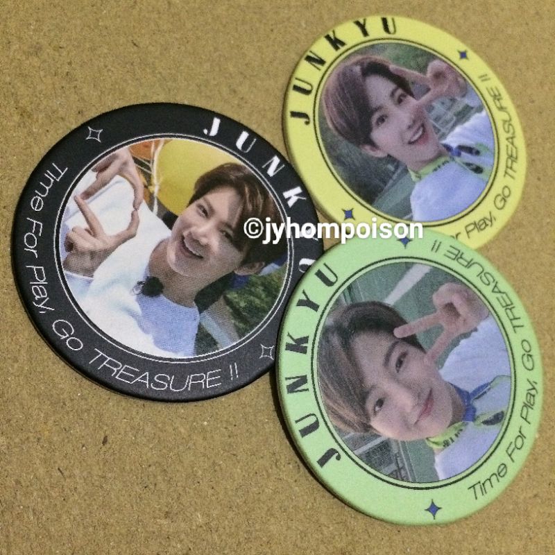 Treasure TMatch Round Photocard Junkyu