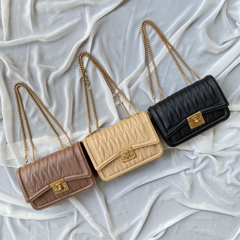 AHSTORE | ALORA BAG | Tas wanita tas shoulder bag tas slingbag tas full bordir tas satu ruang tas pe