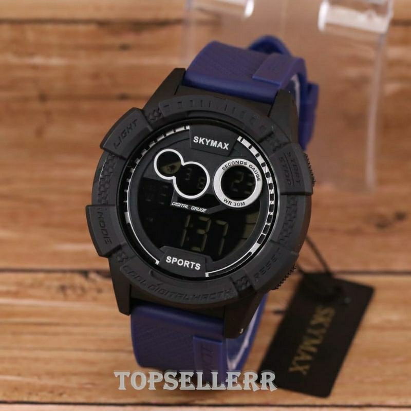 New Sale! Jam Tangan Skymax 1810 Digital Terbaru Bahan Halus Kasual Rubber