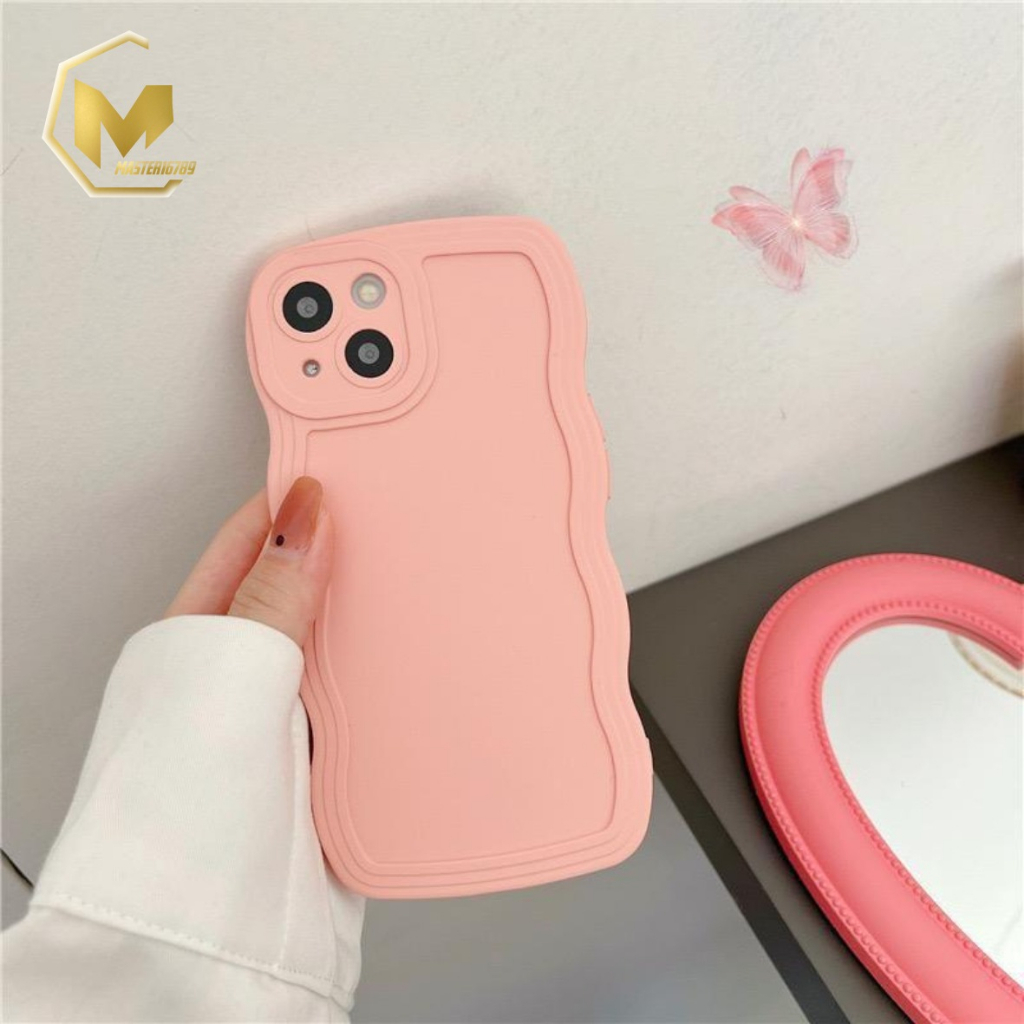 CASE SOFTCASE SILIKON GELOMBANG WAVY PROCAMERA MACARON VIVO V27 V27E S16E PRO MA4300