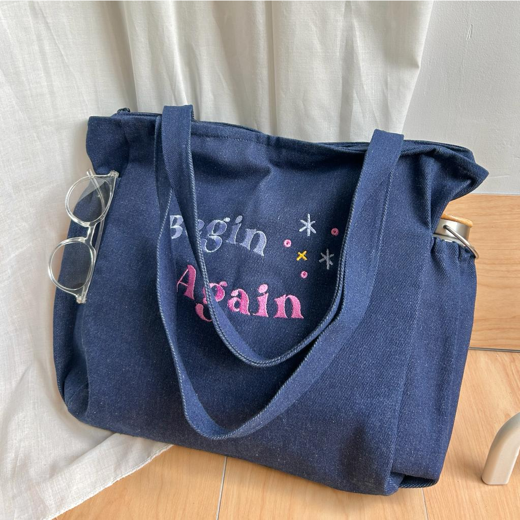 (palette) JEANS TOTE BAG