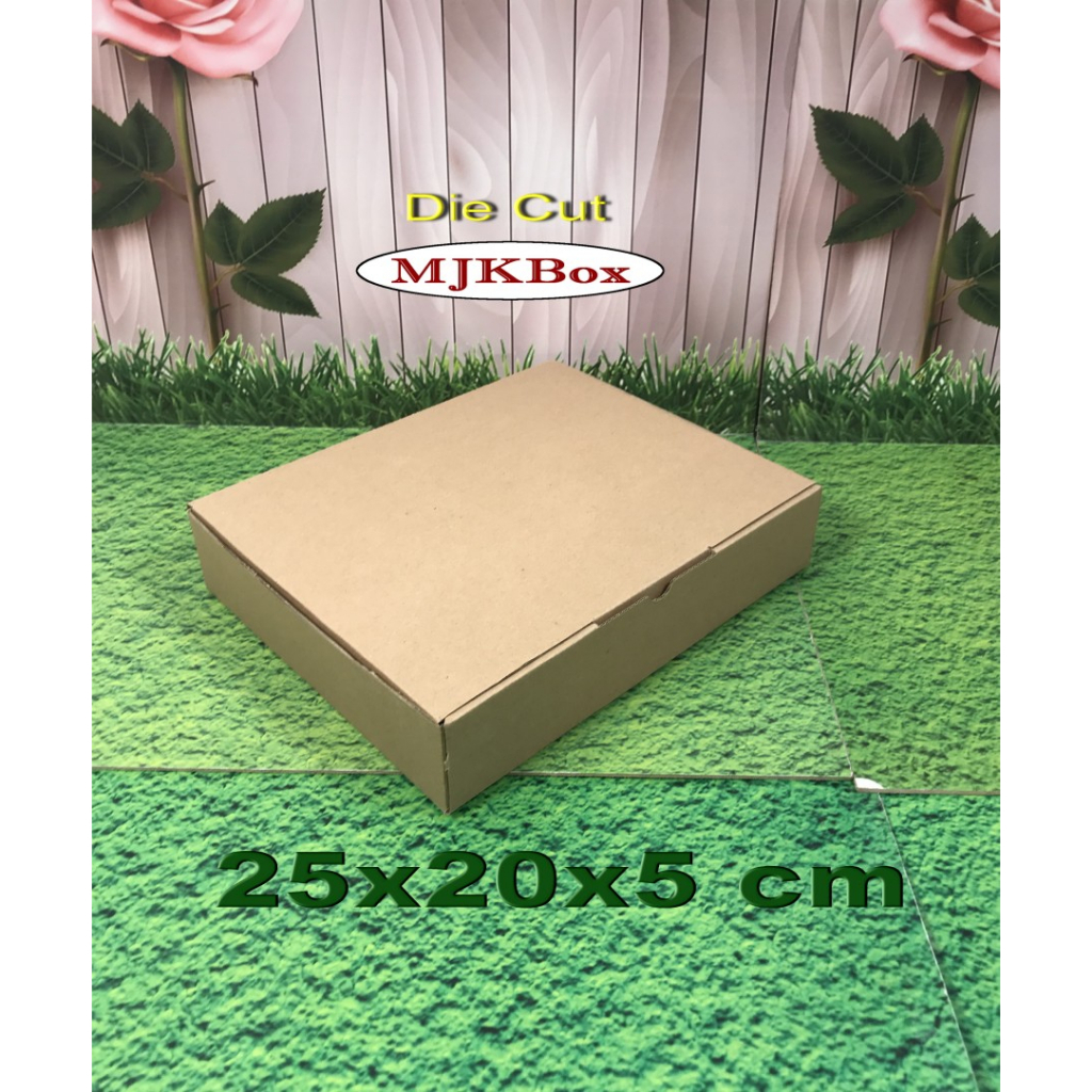 

Kardus Karton Uk, 25x20x5 cm...Die Cut untuk packing - aksesoris - dll