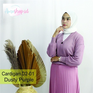 Cardigan Rajut Outer Polos