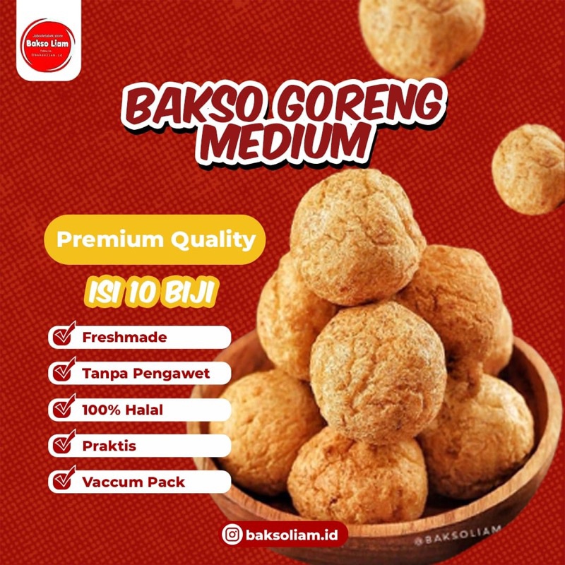 

Bakso goreng udang ayam (Frozen Food)