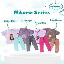 CuddleMe Mikumo Setelan Anak / Setelan Anak 1-2 Tahun / Baju Panjang Anak
