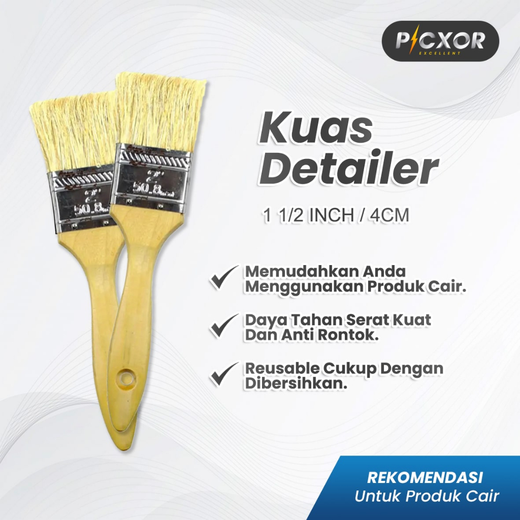 KUAS DETAILING/KUAS MOBIL/KUAS MOTOR/KUAS PEMBERSIH/DETAILING BRUSH