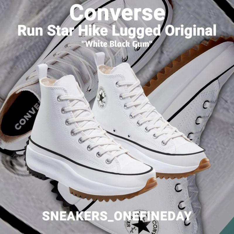 Converse Run Star Hike Lugged High White Gum Original