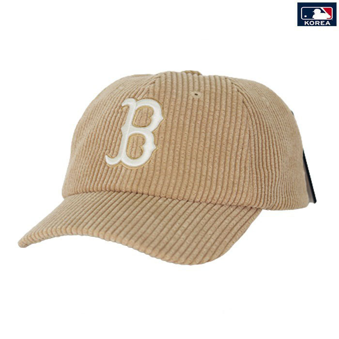Topi NY Boston MLB Korea Corduroy Brown Genuine Marchandise Premium Import/Topi Premium Import/Topi 