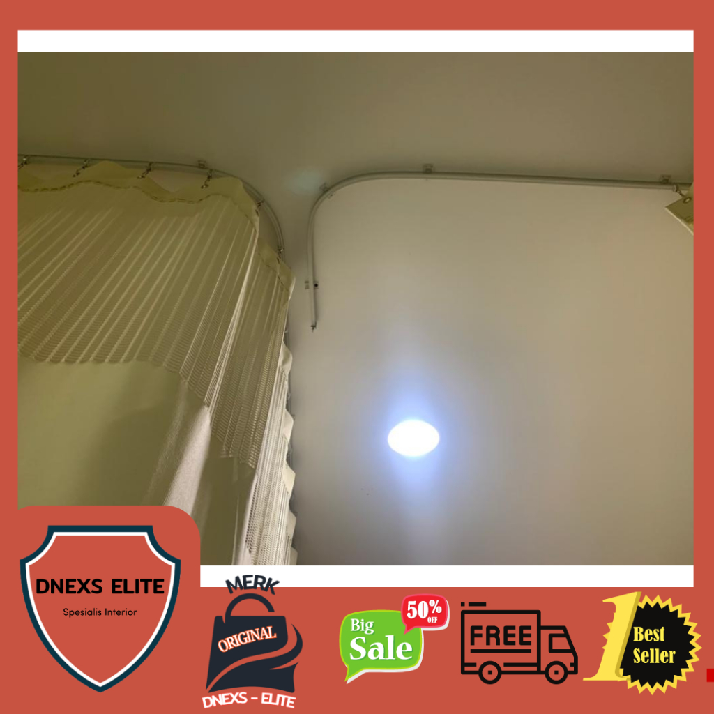 tirai bahan polyester - jaring fabric gorden rumah sakit