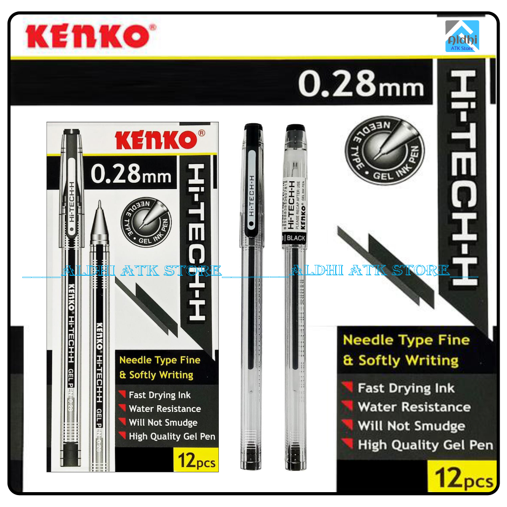 

Pulpen Kenko K1 Pen Kenko K-1 0,5mm Gel Pen Ballpoint