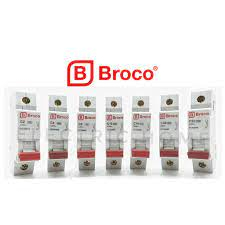 MCB BROCO 2A-4A-6A-10A-16A-20A-25A-32A BROCO/Pemutus arus listrik rumah SNI kualitas bagus