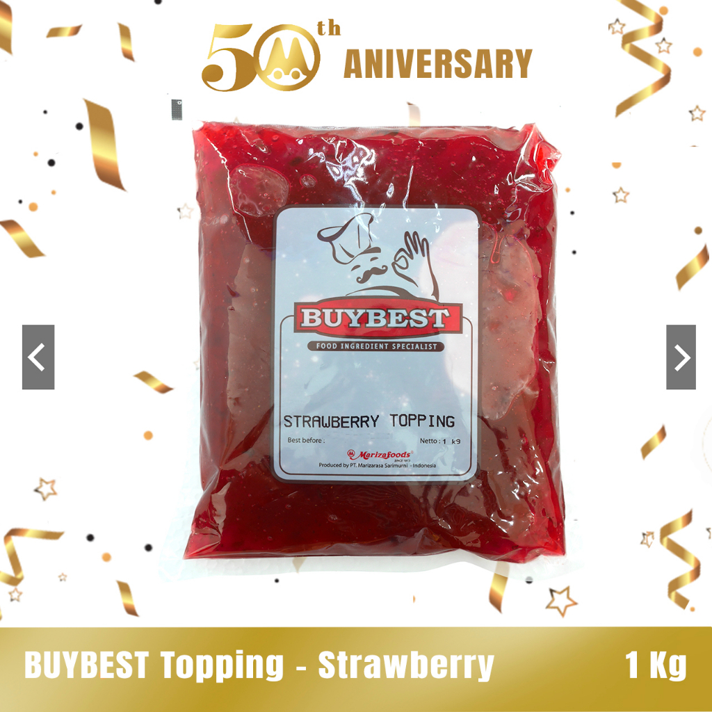 

JM 918 - Buybest Strawberry Topping 1kg