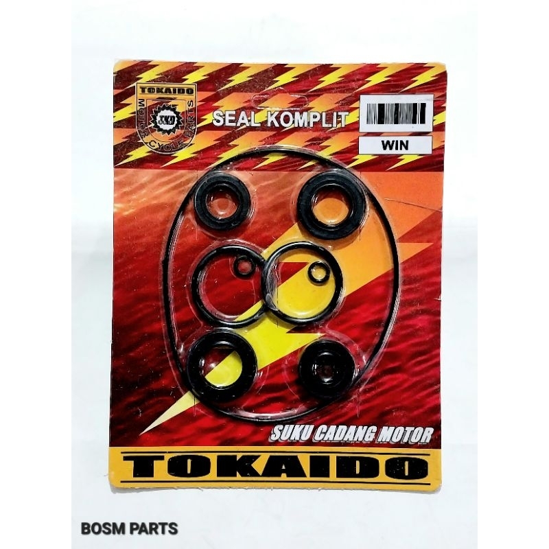 BERKUALITAS...OIL SEAL KIT SEAL KOMPLIT WIN HONDA TOKAIDO