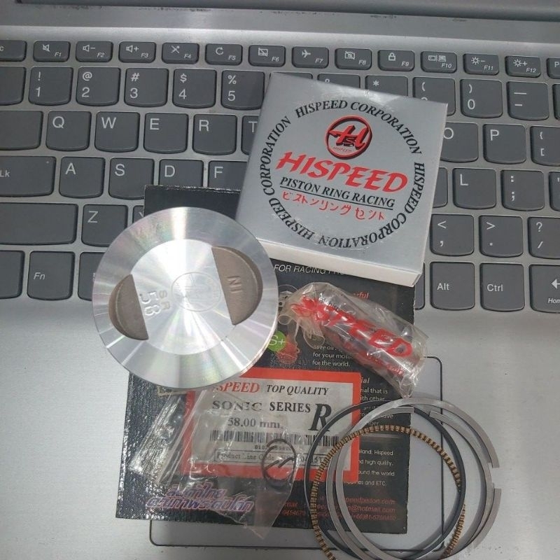 piston hispeed hi speed ukuran 56 pen 13.ukiran 58 pen 13. & 58,5 pen 13 & 64 pen 13