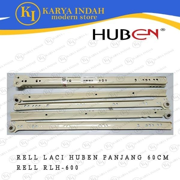 RELL LACI SET SLIDING RODA HUBEN 60CM / 600 MM