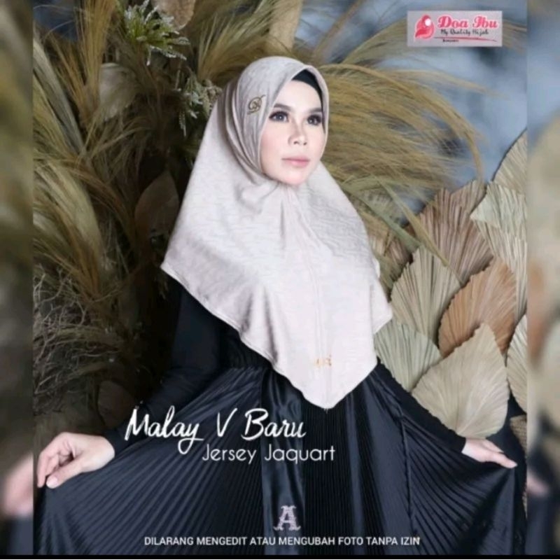 Doa Ibu Hijab Malay Jersey Jaquard